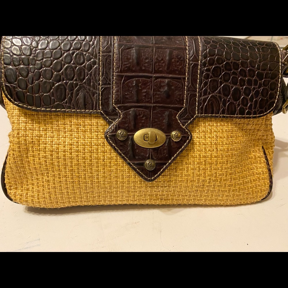EUC Kate Landry Small Straw Purse